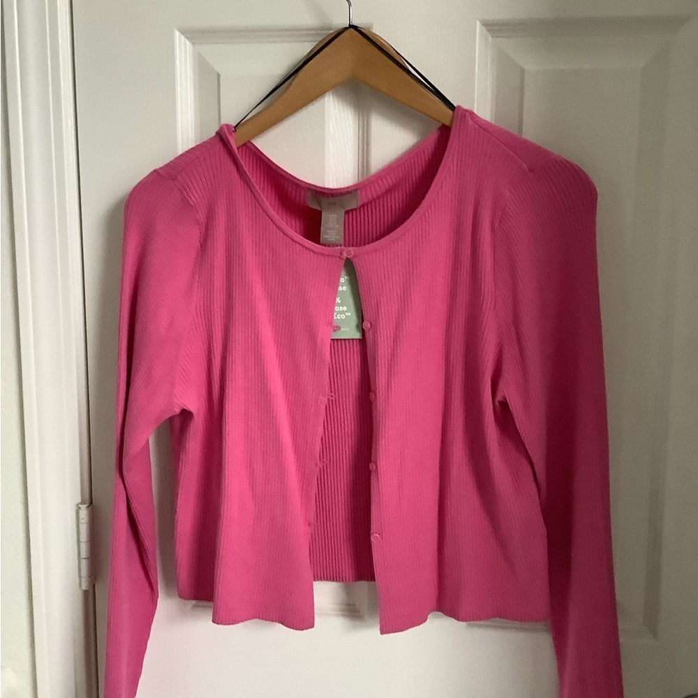 Pink sweater